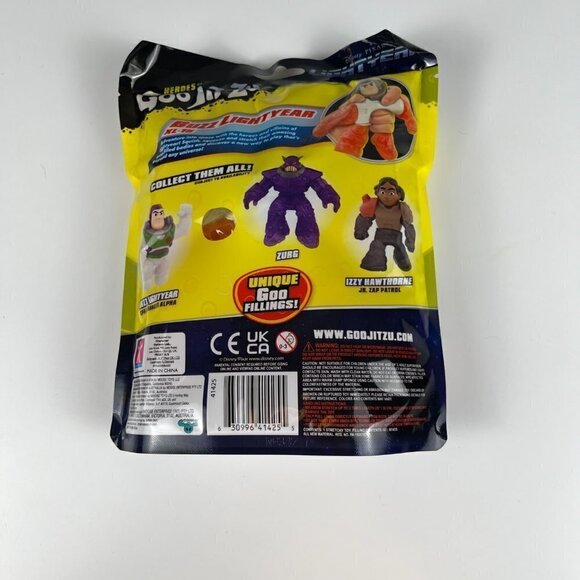 Disney Pixar Goo Jit Zu Hero Buzz Ligthyear XL-15 Hero Toy orange New Sealed - Picture 2 of 2